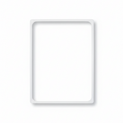 Plastramma, A4, hvít