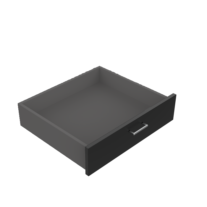 Basis Disk. Skuffa svört