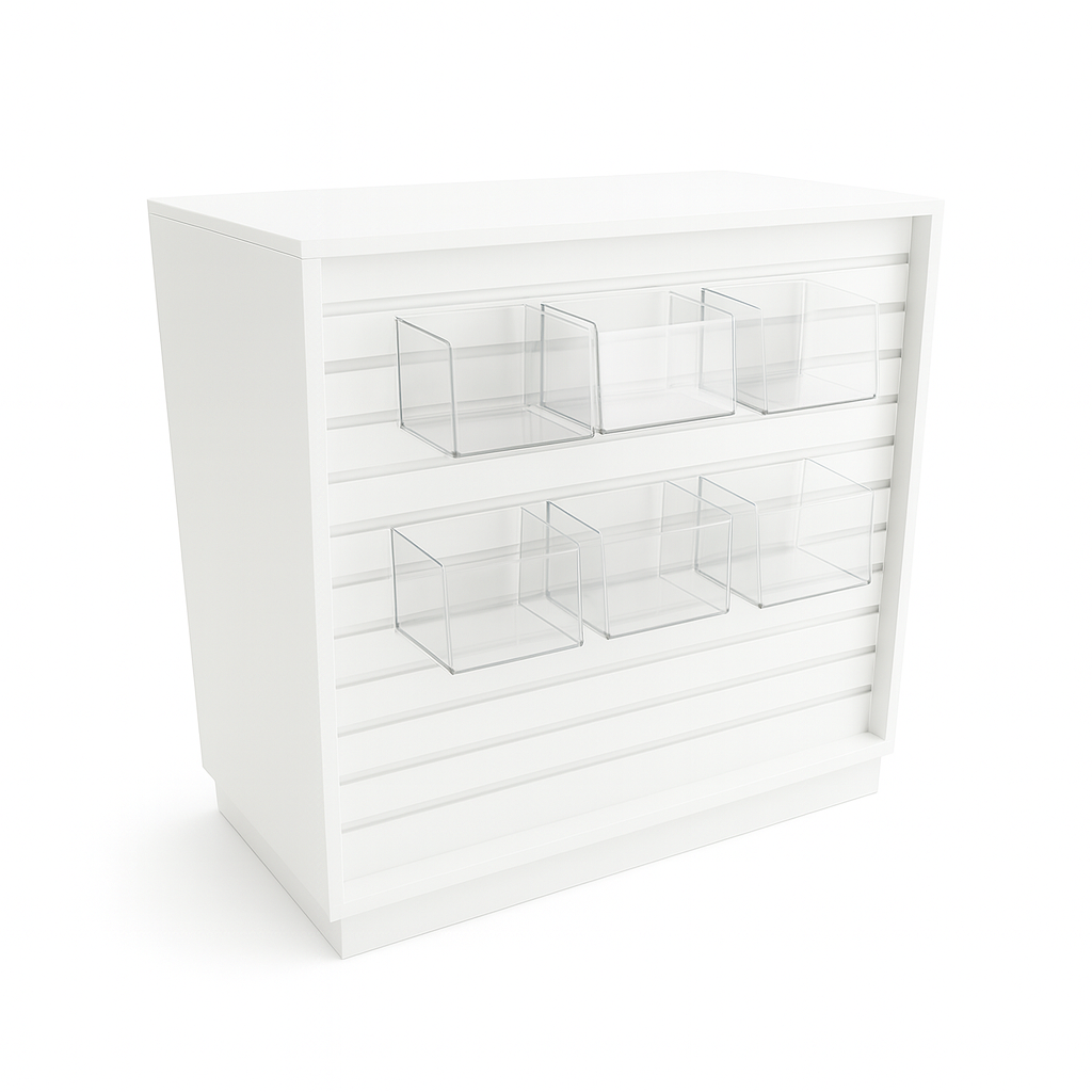 Frame-disk. Breið móduleining, hvít. B110