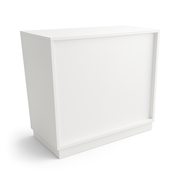 Frame-disk. Breið móduleining, hvít. B110