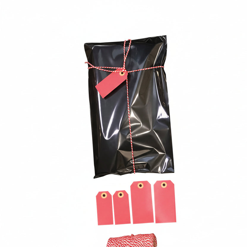 Gjafapokar m/ límbandlokun (30 x H 44 cm.)