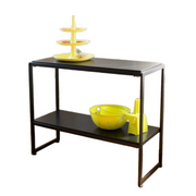 HAPPY! Leikurborð með svörtu melamíni. B94 x D40 x H82 cm.