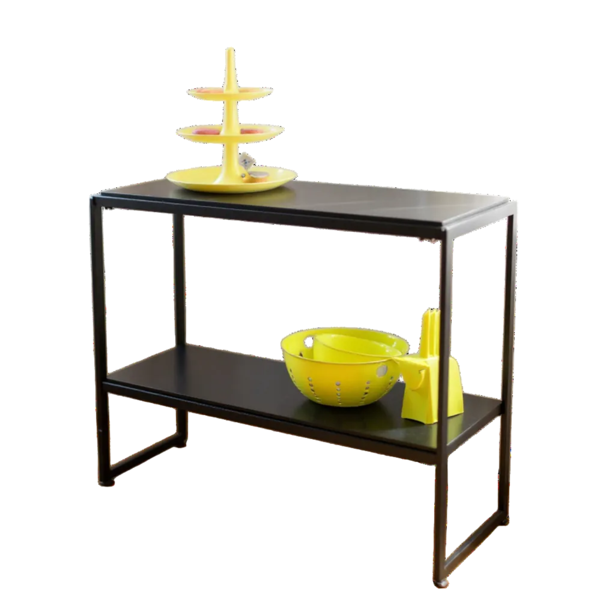 HAPPY! Leikurborð með svörtu melamíni. B94 x D40 x H82 cm.