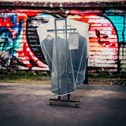 Regnhúfa fyrir hjólastand - L5 & L7 - glært plast