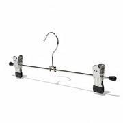 Klemmubönd úr málmi (B 30 cm.) - 100 stk. Svartur. Buxnahengi