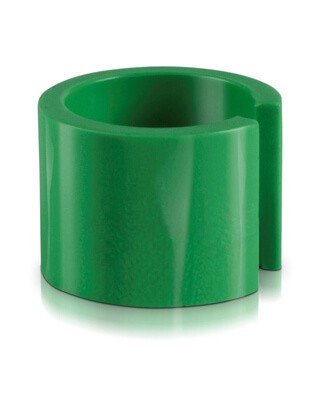 Lituð litlitlar flísar án prentunar - 100 stk. Sjá litaval