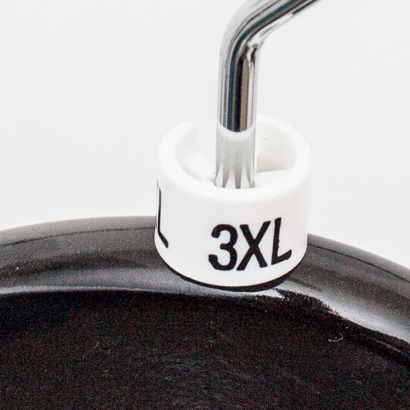 Mini kubbar - Hvítur - 100 eins í pokanum. Veldu stærð