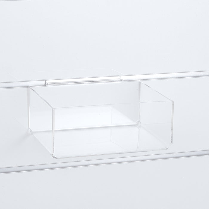 Akrýlbakki 20,5 x 15,5 x H8,5 cm. Fyrir rilluspjald