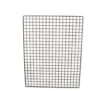 Netgrind, svört. 90 × H 120 cm.