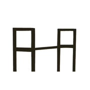 Einangrunarfestingu fyrir L-stöð 12 mm, svartur. 90 cm