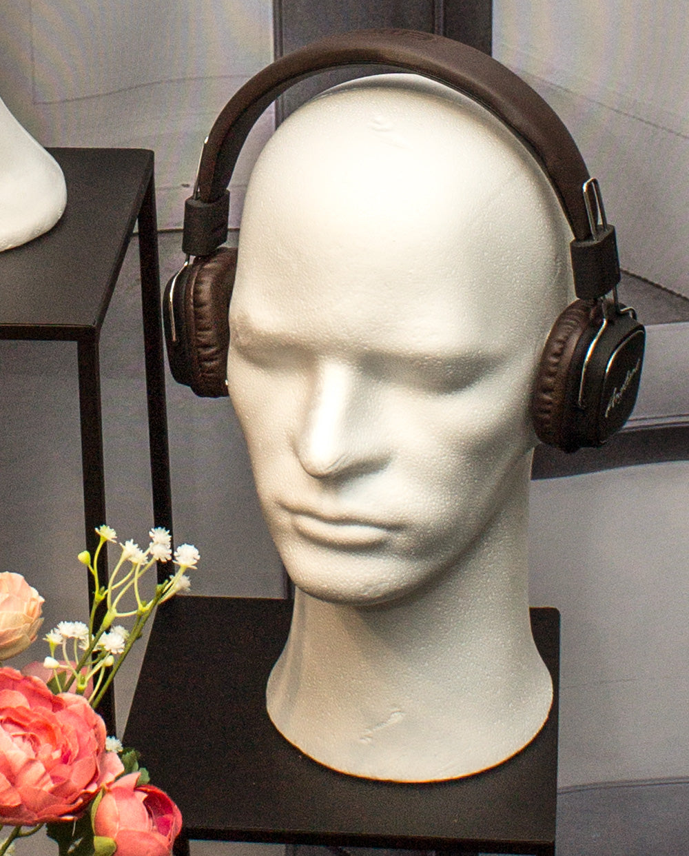 Flamingóhöfuð, herra, hvítt, O59 x H31 cm