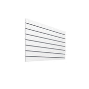 Riflapanel - 120 x 80 cm. - hvítur - 10 cm. 1 stk. - Supersæt, létt áferð