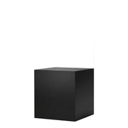Podie. Svart melamín. 40 x 40 x H50 cm.