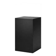Podie. Svart melamín. 40 x 40 x H75 cm.