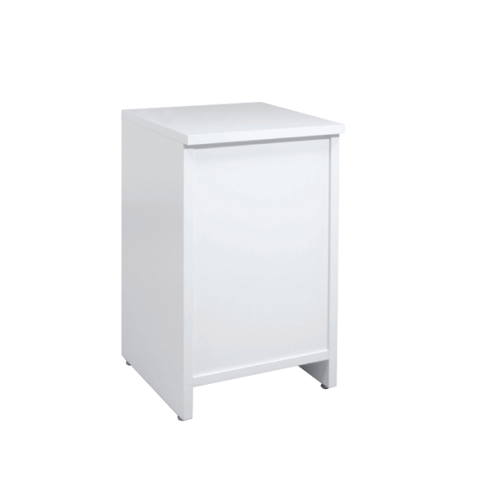 Disk lokið (B 52 cm.) - Hvítur - Flexia