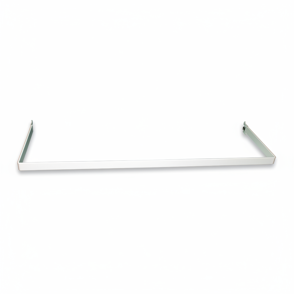 U-laga fataslá (91 cm) – hvít – fyrir Superskinne veggstoð.