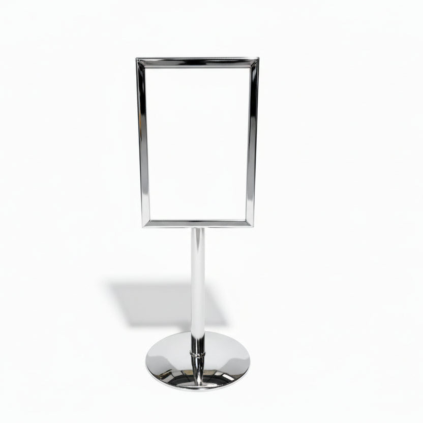 Matseðlahengi, A5, króm