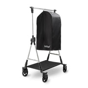 Soopl - Mellem poser - Kollektionspose med kuffertlukning - sort, 48 x 40 x H90 cm.