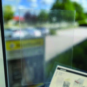 Plastpoki með lími, A4