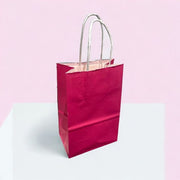 Pappírspoki. H 21 cm. Bleikur. 50 stk.