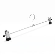 Málmklemmuherðatré (B40 cm.) - 100 stk. Svört