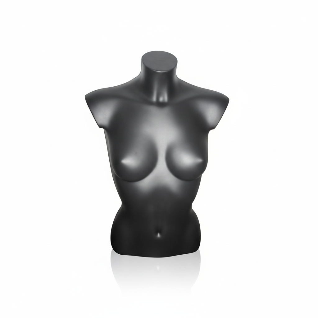 Dömu efri búkur – Shine 5100. Svartur. B38 H57 cm