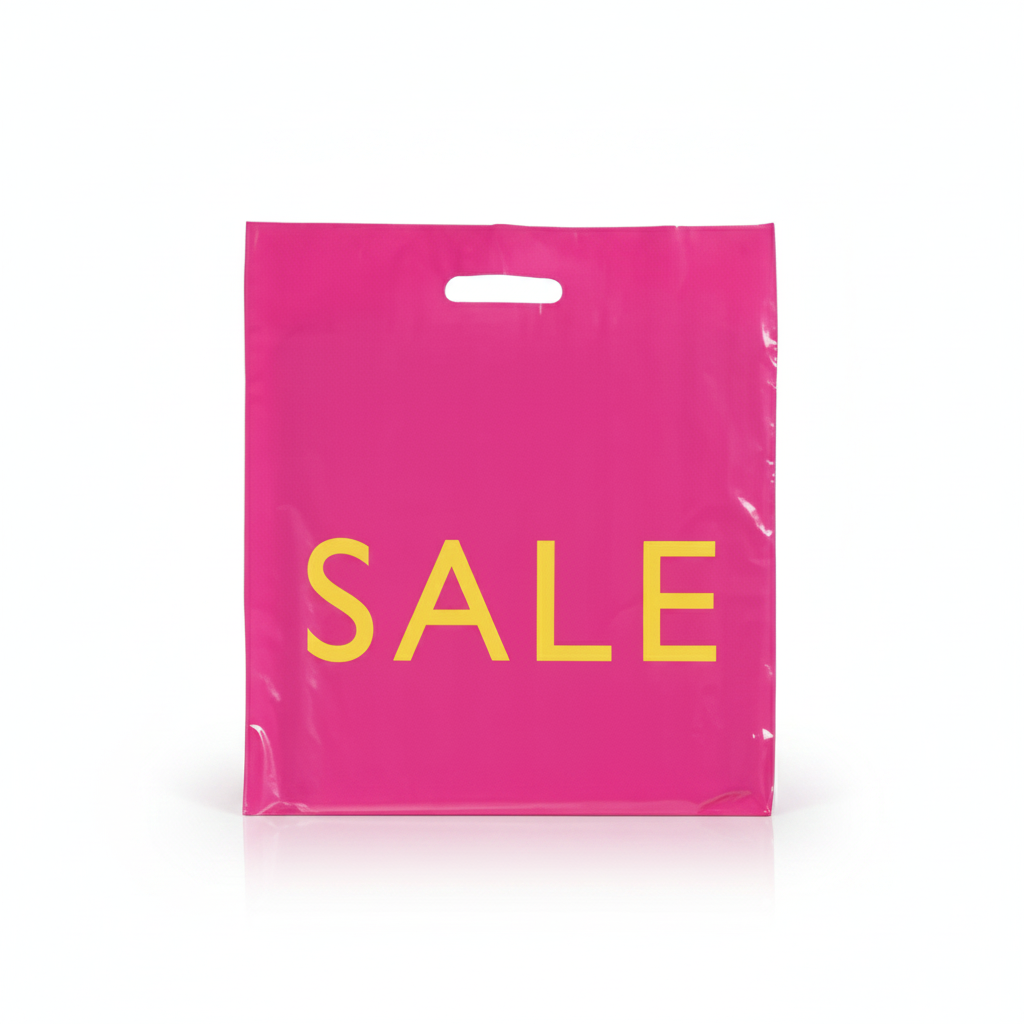 Plastpoki - SALE - 100 stk.