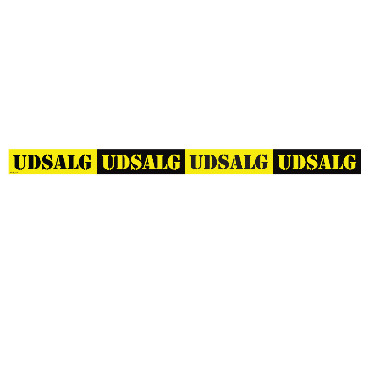 Glasvindueguirlande m/ UDSALG - 120 cm.