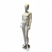 Barnarúmgerð, 12–14 ára, H 160 cm, með höfði. Hvít