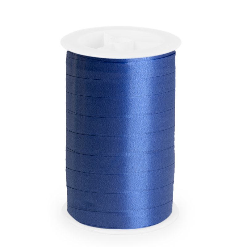 Gjafabönd, 10 mm, rúlla 250 m, dökkblátt