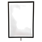 Skiltrammi, A3, málmur, svartur