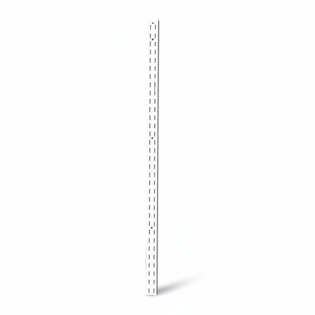 Veggskinna - Superskinne H 214cm - hvít