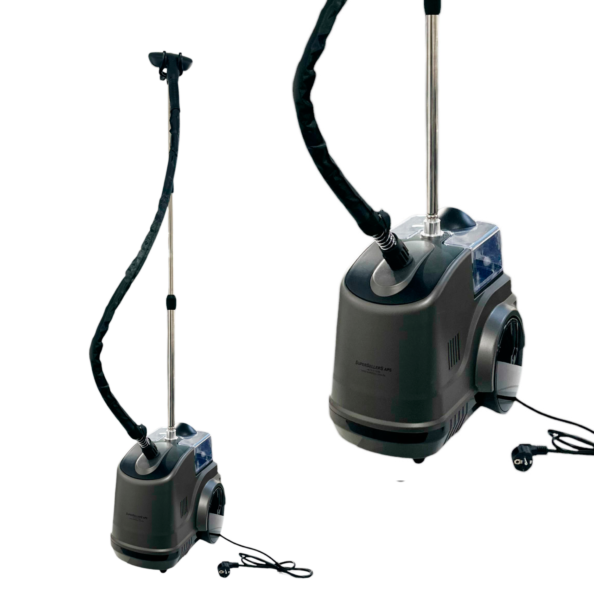 K12 steamer. Klár innan 1 mínútu, allt að 90 mínútur óslitin gufu, -. Faglegt behov