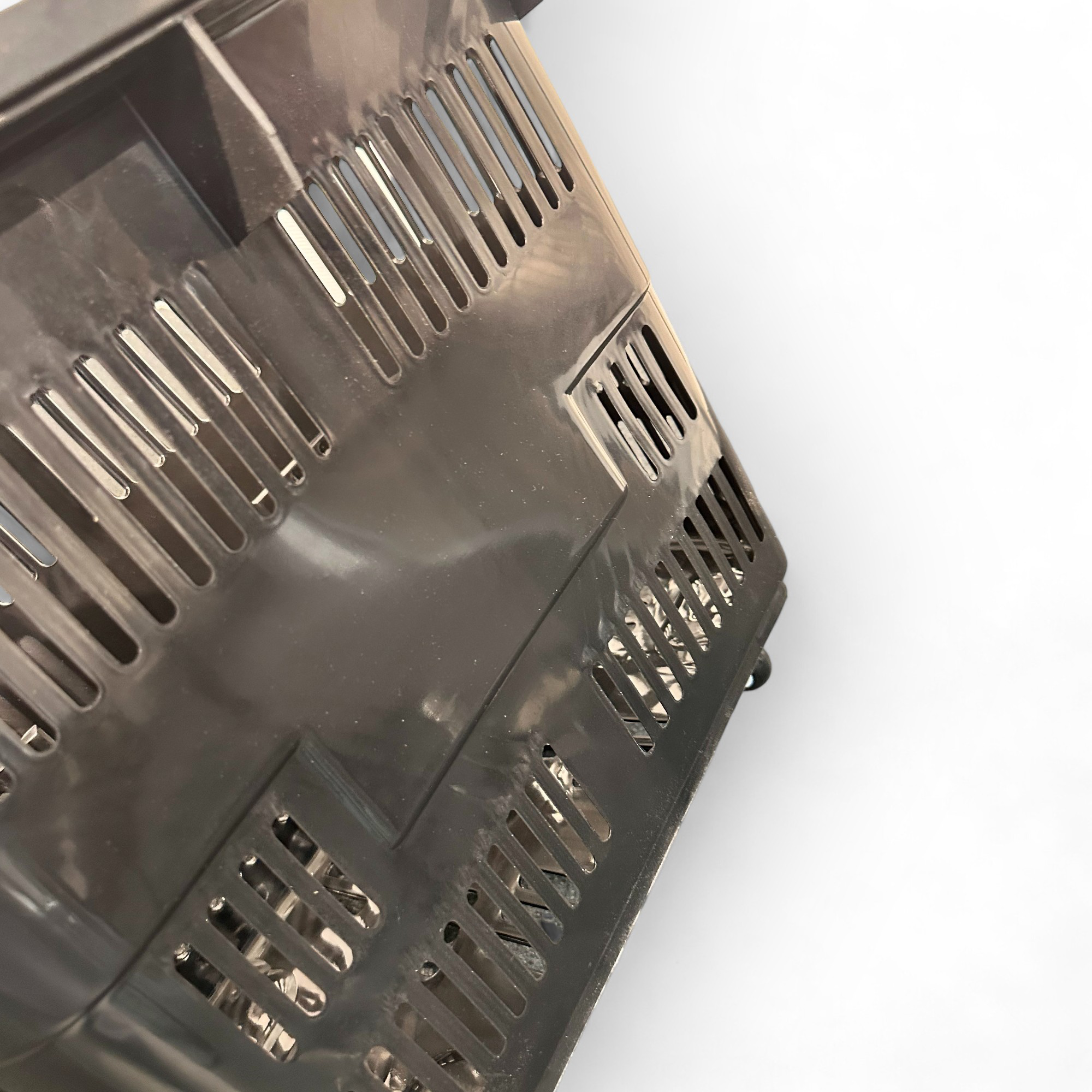 Innkaupakar 55 lítra með toga höndum og hjólum.