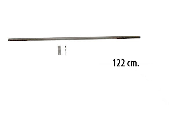 Tubo, fatahengi með 2 krókum, 122 cm. Veldu lit