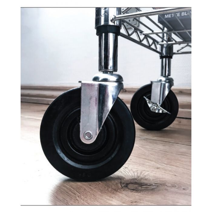 Tubo hjól, sett með 4 stk., 125 mm