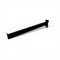 Bein frontheng t/ gitter. Svart - 30 cm