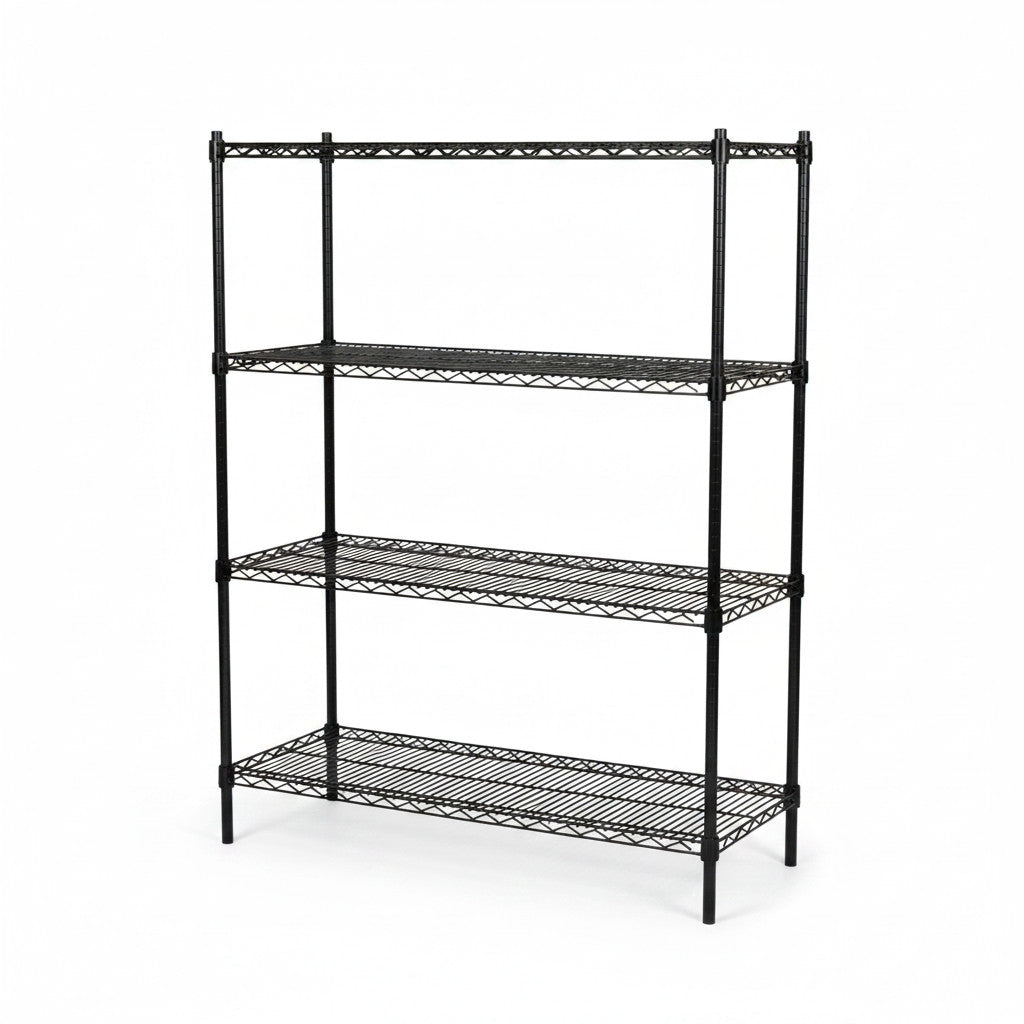 Hilla - Svört (B 122 x D 46 x H 160 cm.) - TUBO