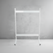 Framework, L-góndóla, Hvít, B97 x H147,50 cm. Sjá fleiri liti