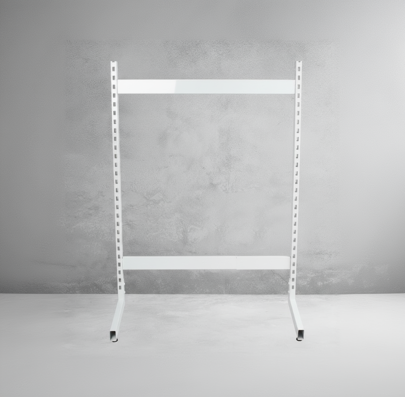 Framework, L-góndóla, Hvít, B97 x H147,50 cm. Sjá fleiri liti
