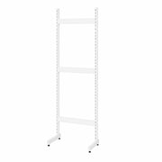 Framework – L-gólfstandur, hvítur, 67 × 247,5 cm. Fæst í fleiri litum