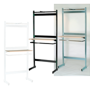 Framework, L-gondól, svartur, B67 x H247,50 cm