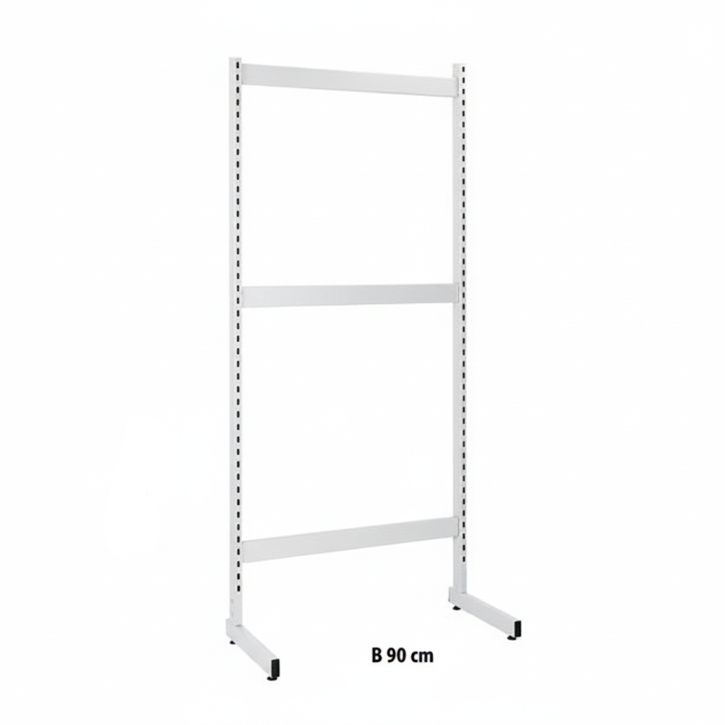 Framework, L-góndóla, hvítur, B97 x H247,50 cm. Sjá fleiri liti