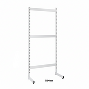 Framework, L-góndóla, hvítur, B97 x H247,50 cm. Sjá fleiri liti