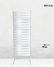 Panelgóndóla, einhliða, staðalpanil, svartur, B67 x D40,5 x H217 cm