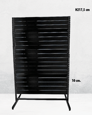 Panelgóndóll, tvíhliða, venjulegur panelur. hvítur, B127 x D76 x H217 cm