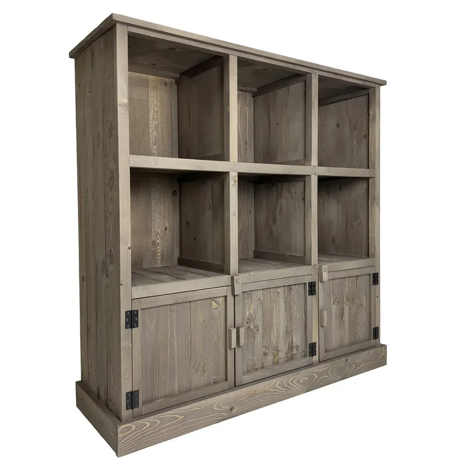 Graywood hillukkur með 6 hólfum og 3 skúffum. H110 cm