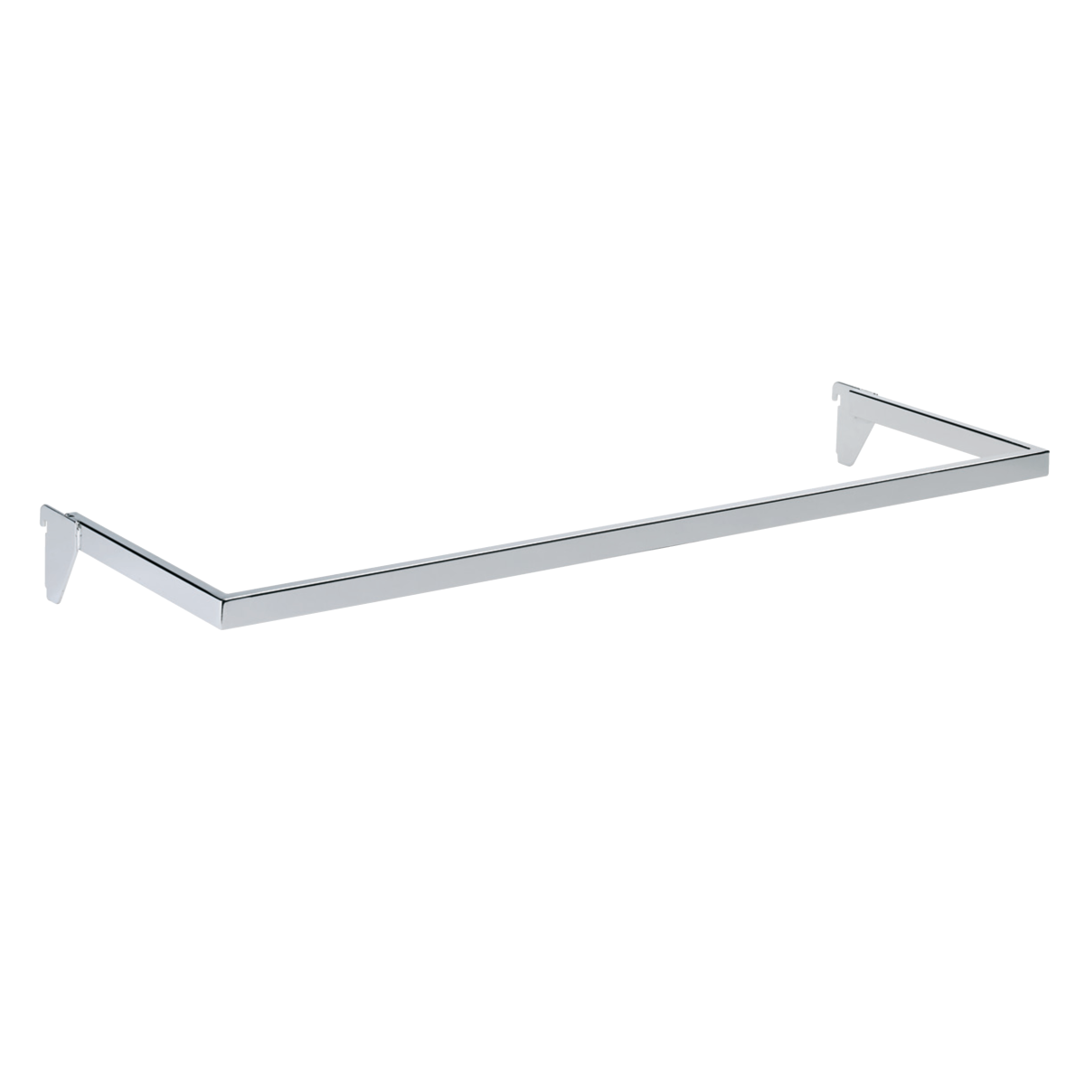 U-böjlestang (91 cm). Krom, multitillbehör - 12 mm