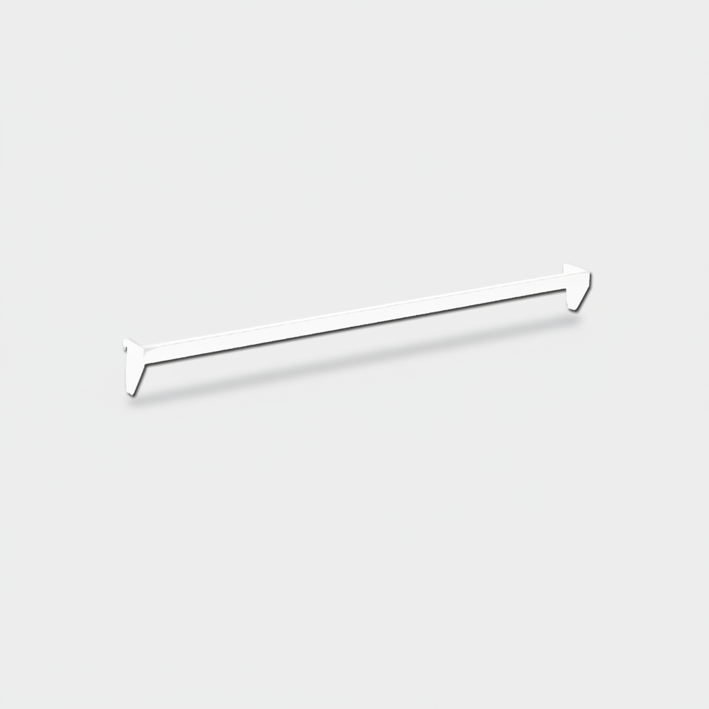 Skærmstang (91,5 cm). Hvid, multi-tilbehør - 12 mm