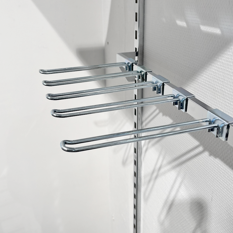 Evigheitaðkrókur fyrir 12 mm skrautstöng, galvaníseraður, 10 cm